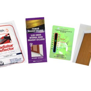 Heating Saving Pack - Draught, Radiator, Thermometer