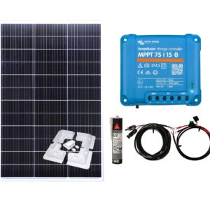 150w Mono Solar Panel Kit With 15A Victron Energy Smart Charge Controller